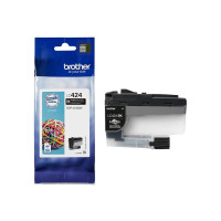 Produktbild för Brother LC424BK - svart - original - bläckpatron