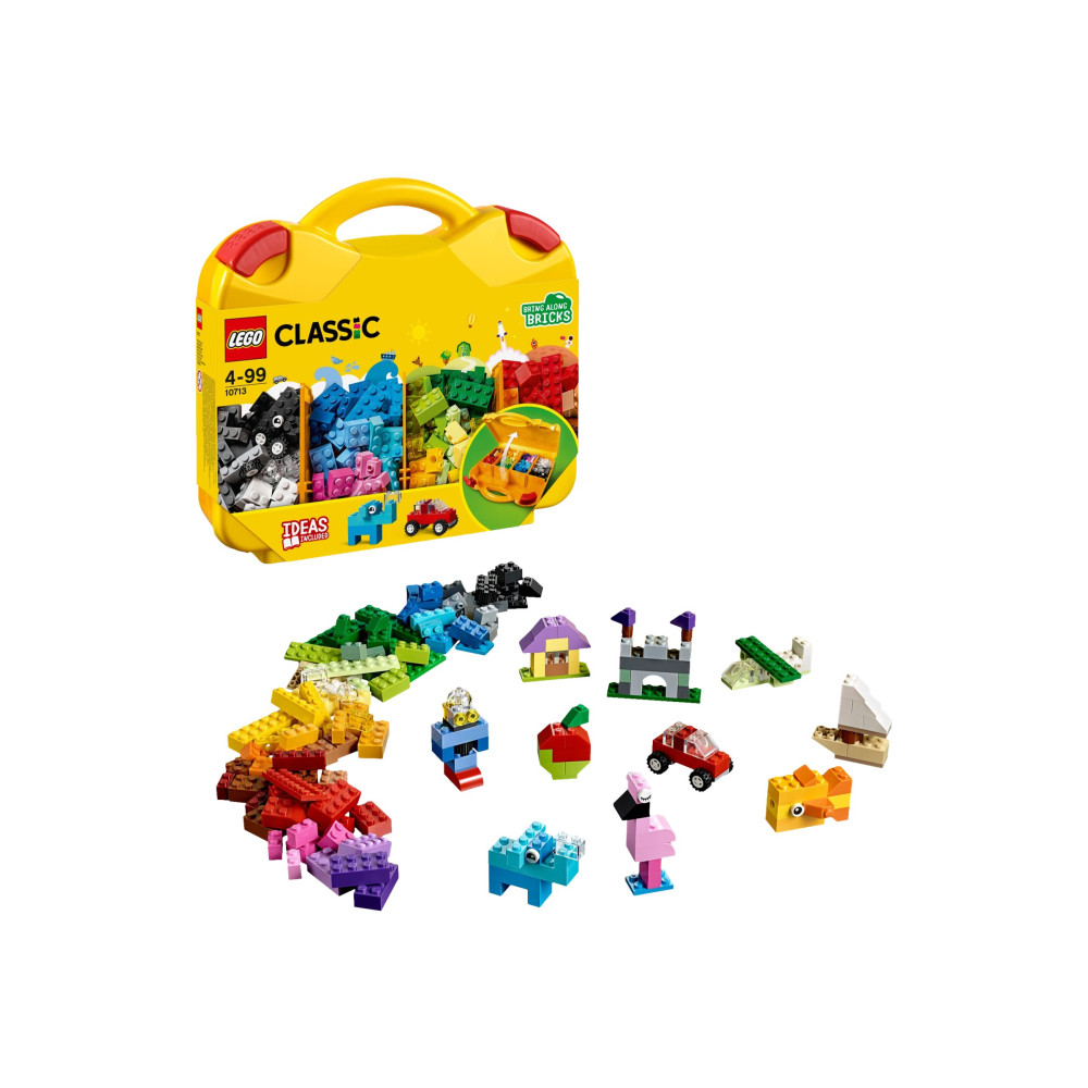 Produktbild för LEGO CLASSIC 10713 - Kreativ resväska - byggsats