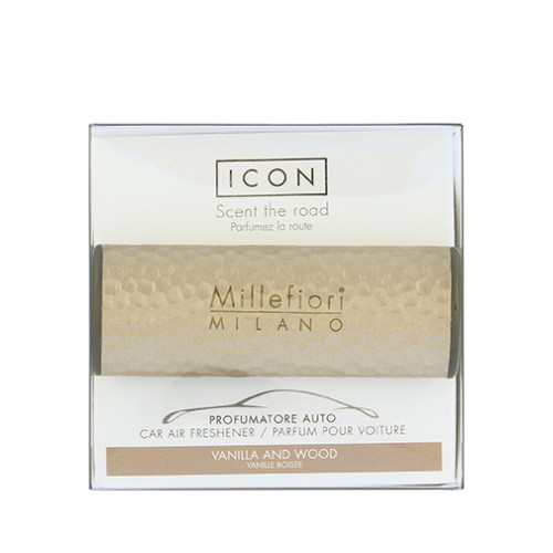 Millefiori Millefiori Milano Icon Metal Vanilla & Wood car fragrance