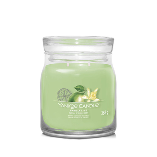 Yankee Candle Yankee Candle Vanilla Lime signature svíčka střední 368 g