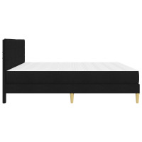 Produktbild för Sängram Svart 180 x 200 cm Polyester
