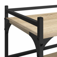 Produktbild för Köksvagn Sonoma-ek 50 x 35 x 75,5 cm Konstruerat trä