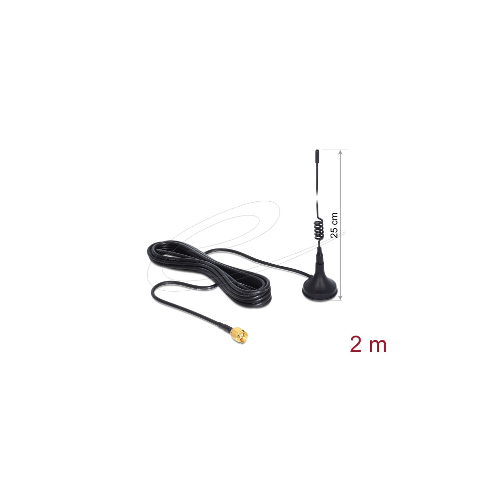 Produktbild för Delock GSM / UMTS Antenna - antenn
