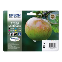 Produktbild för Epson T1295 Multipack - 4-pack - svart, gul, cyan, magenta - original - bläckpatron