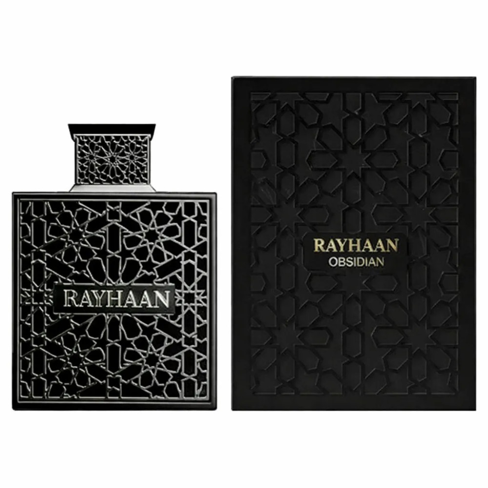 Produktbild för Rayhaan Obsidian Woody Spicy Amber Masculine Eau De Parfum L...
