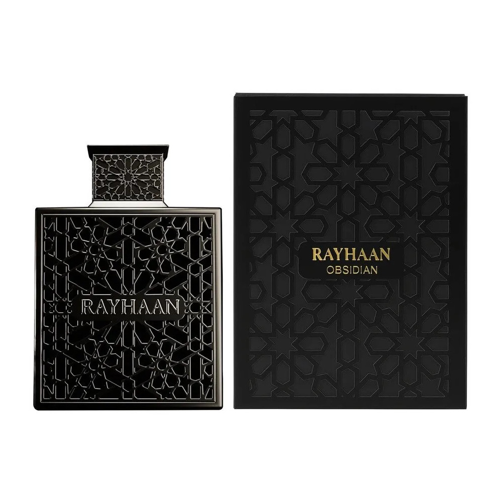 Produktbild för Rayhaan Obsidian Woody Spicy Amber Masculine Eau De Parfum L...