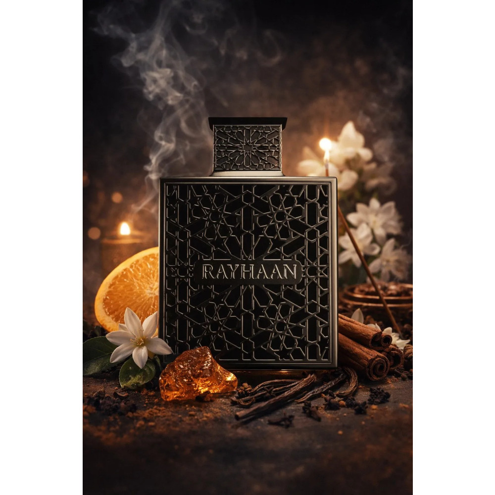 Produktbild för Rayhaan Obsidian Woody Spicy Amber Masculine Eau De Parfum L...