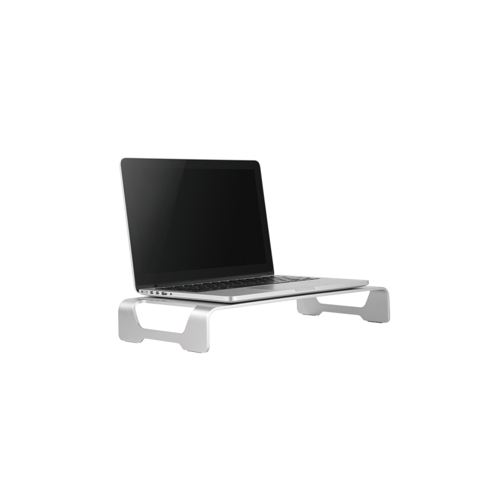 Produktbild för LogiLink Aluminum Tabletop Monitor Riser ställ - Ultrasmal - för bildskärm/bärbar dator