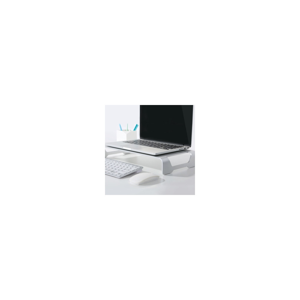 Produktbild för LogiLink Aluminum Tabletop Monitor Riser ställ - Ultrasmal - för bildskärm/bärbar dator