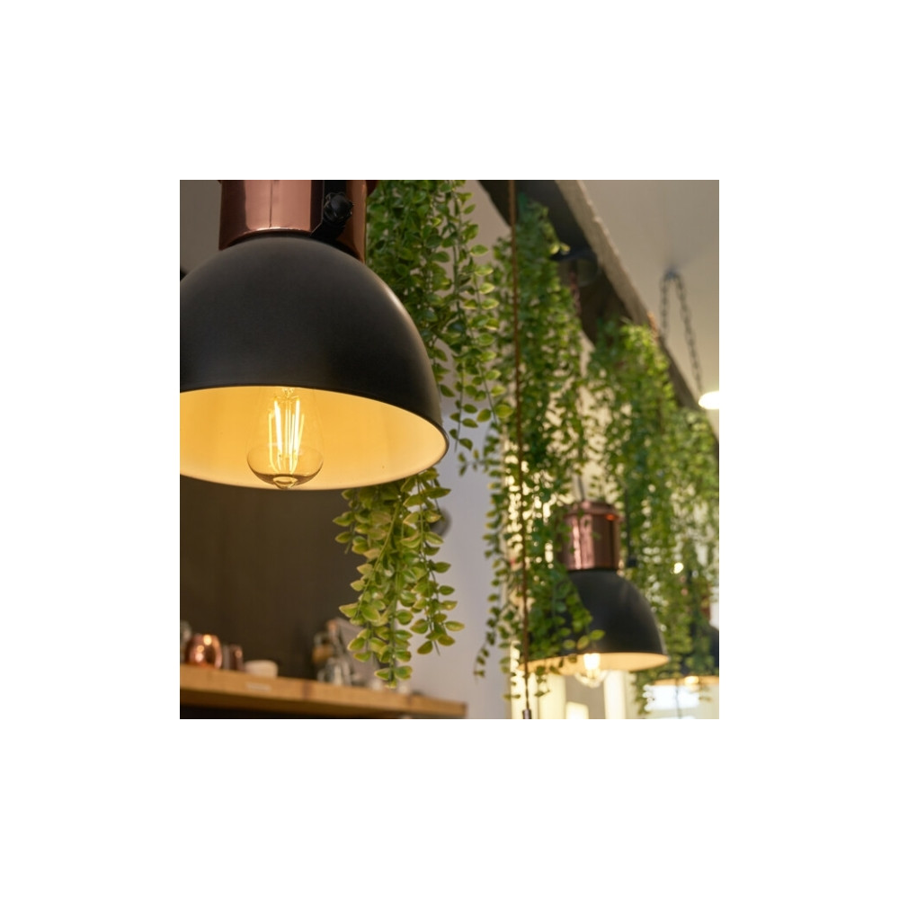 Produktbild för Shelly Vintage ST64, Smart glödlampa, Wi-Fi, Transparent, 80...