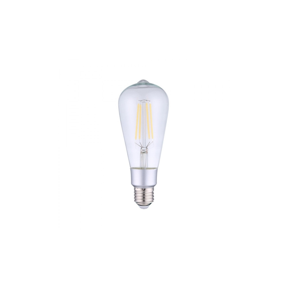 Produktbild för Shelly Vintage ST64, Smart glödlampa, Wi-Fi, Transparent, 80...