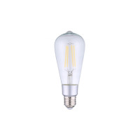 Produktbild för Shelly Vintage ST64, Smart glödlampa, Wi-Fi, Transparent, 80...