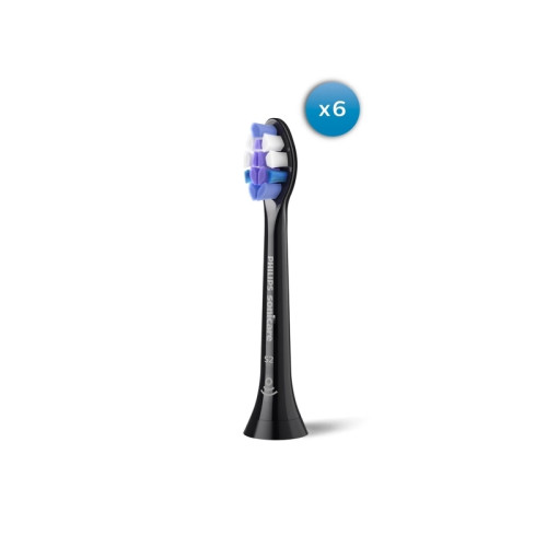 Philips Philips Sonicare S2 Sensitive HX6056 - extra tandborsthuvud - svart