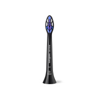 Produktbild för Philips Sonicare S2 Sensitive HX6056 - extra tandborsthuvud - svart