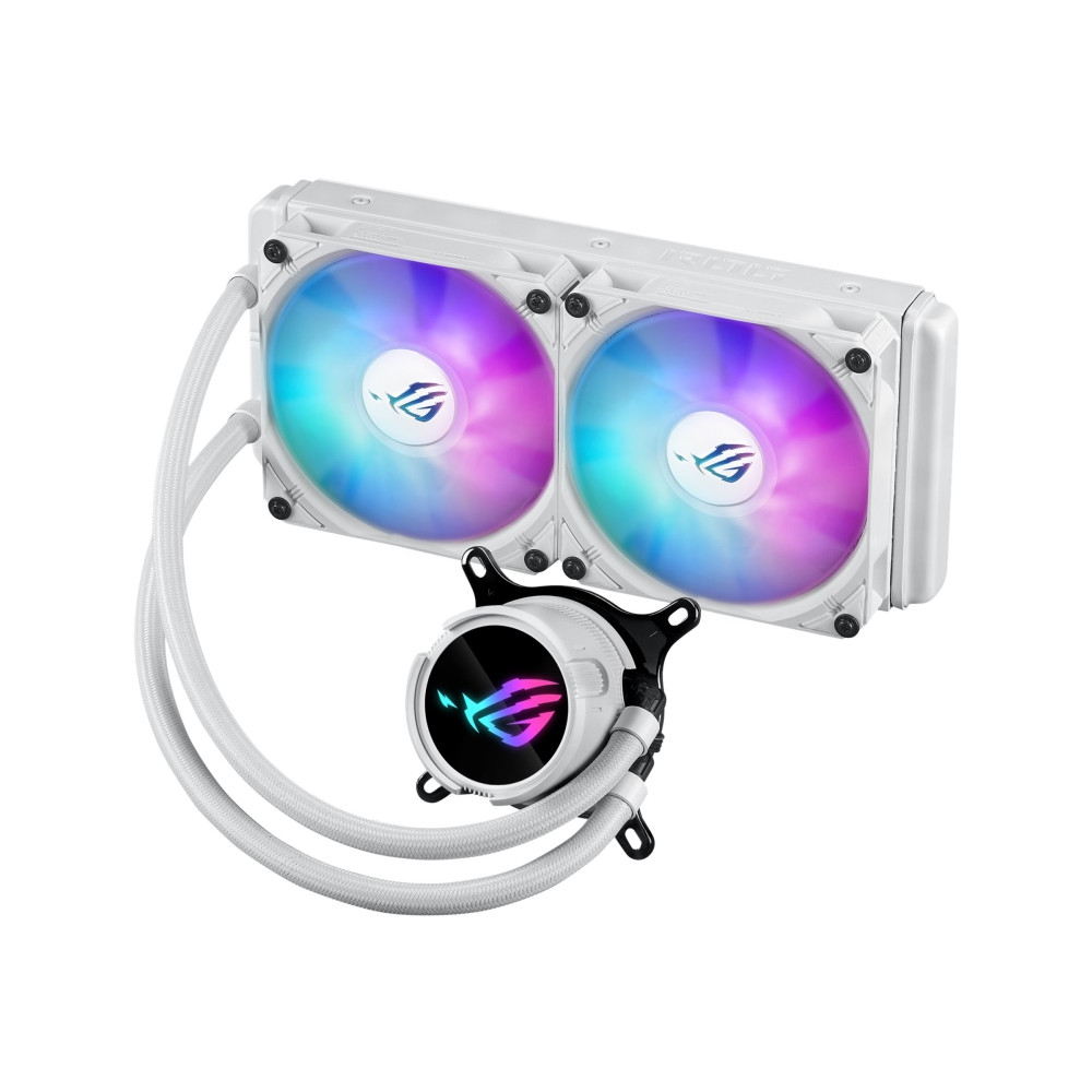 Produktbild för ASUS ROG STRIX LC III 240 ARGB - White Edition - kylsystem med vätska till processorn