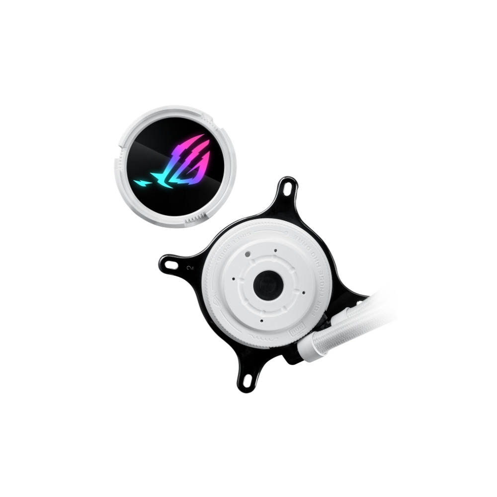 Produktbild för ASUS ROG STRIX LC III 240 ARGB - White Edition - kylsystem med vätska till processorn