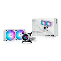 Produktbild för ASUS ROG STRIX LC III 240 ARGB - White Edition - kylsystem med vätska till processorn