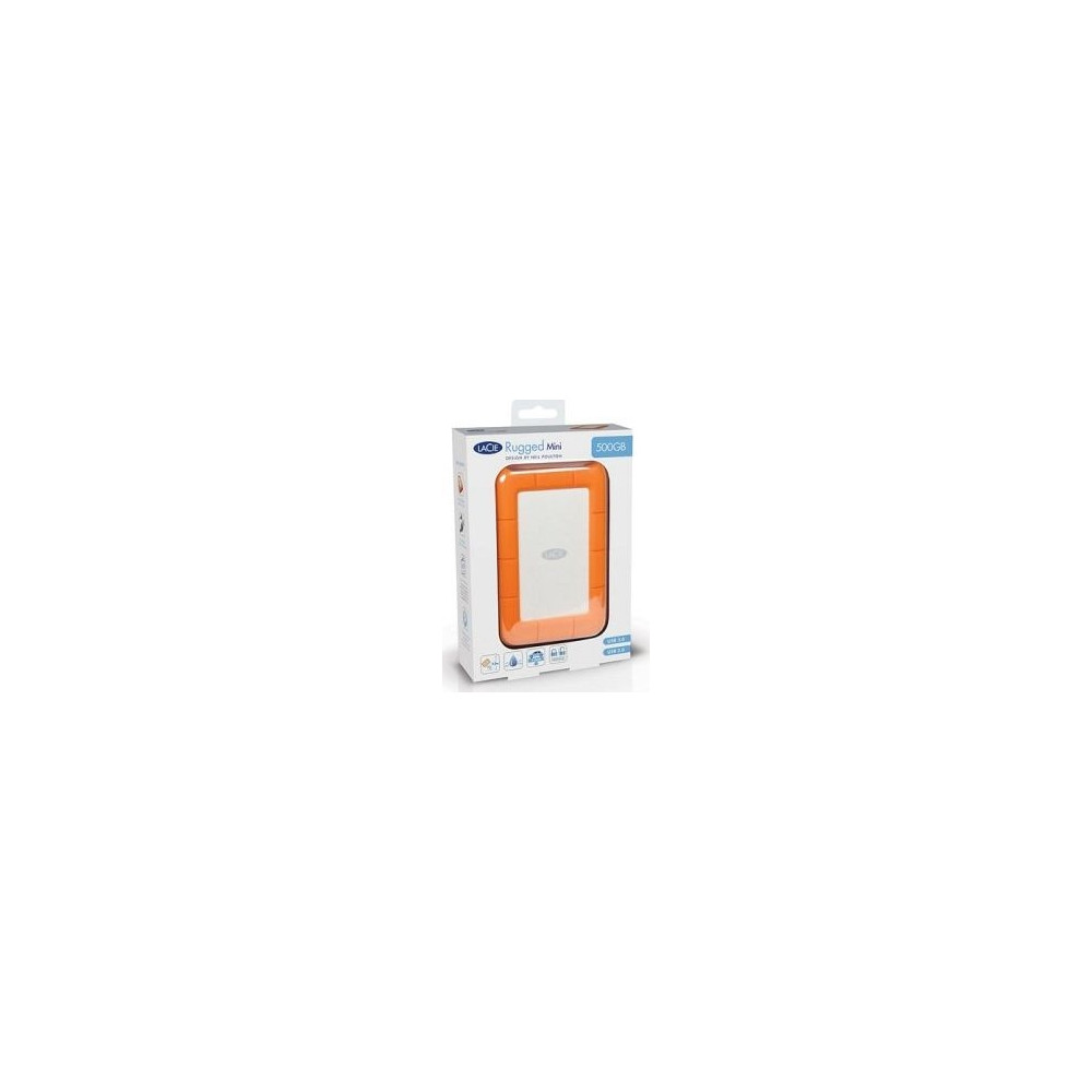 Produktbild för LaCie Rugged Mini - hårddisk - 5 TB - USB 3.0