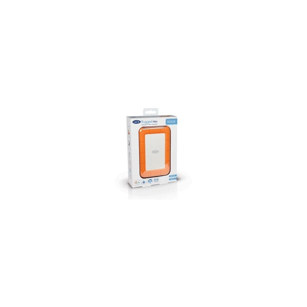 Produktbild för LaCie Rugged Mini - hårddisk - 5 TB - USB 3.0