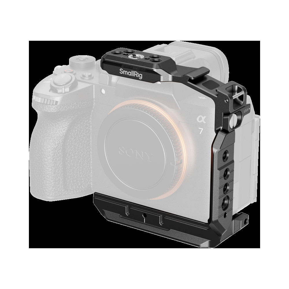 Produktbild för SmallRig 6023 "HawkLock" Quick Release Half Cage for Sony Alpha 7 V / 7R V / 7 IV