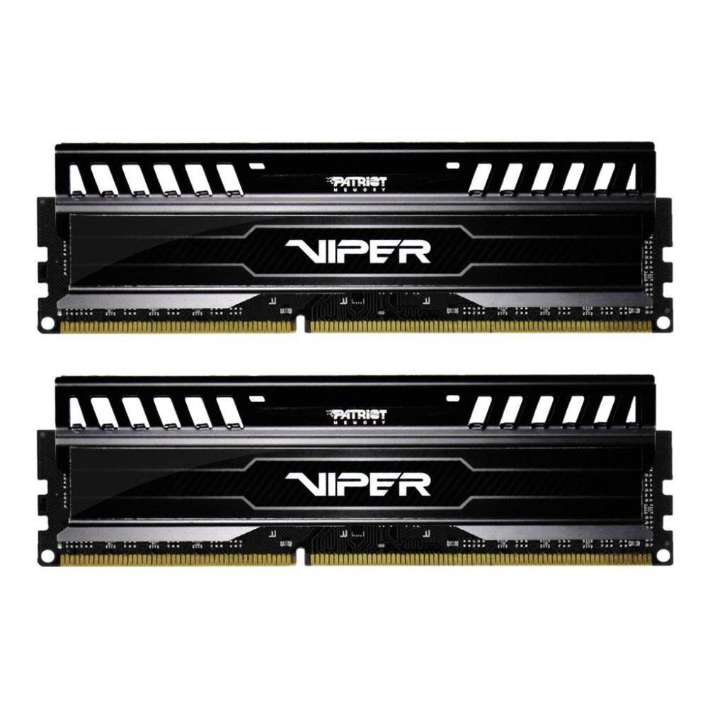 Produktbild för Patriot Extreme Performance Viper 3 Series Black Mamba Edition - DDR3 - sats - 16 GB: 2 x 8 GB - DIMM 240-pin / PC3-12800 - ej buffrad