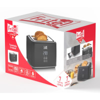 Produktbild för Fritel TO 2995, 2 skivor, Svart, Syntet, Knappar, Röra, LED,...