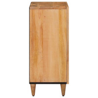 Produktbild för Sideboard Naturfärg 60 x 33 x 75 cm Massivt mangoträ