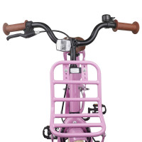 Produktbild för Barncykel 18 Tum för 5-7 år gamla Ljusrosa