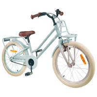 Produktbild för Barncykel 18 Tum för 5-7 år gamla Ljusgrön