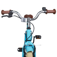 Produktbild för Barncykel 18 Tum för 5-7 år gamla Ljusblå