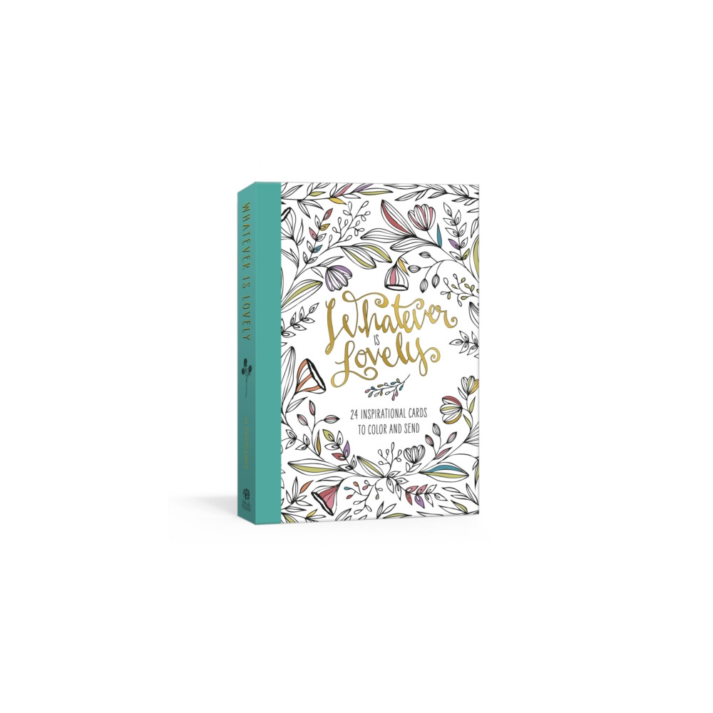 Produktbild för Whatever is Lovely Postcard Book (häftad, eng)