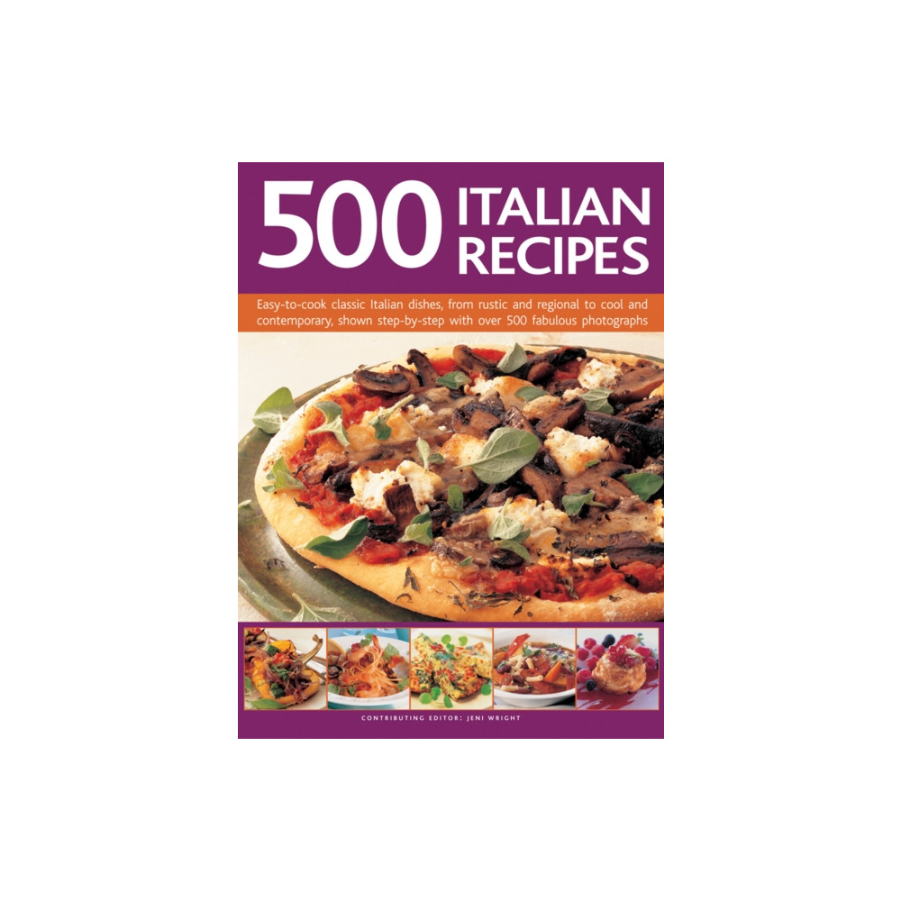 Produktbild för 500 Italian Recipes (inbunden, eng)