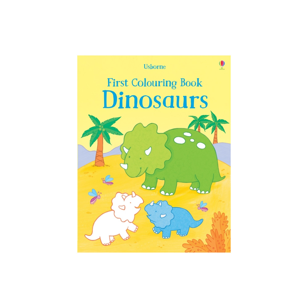 Produktbild för First Colouring Book Dinosaurs (häftad, eng)