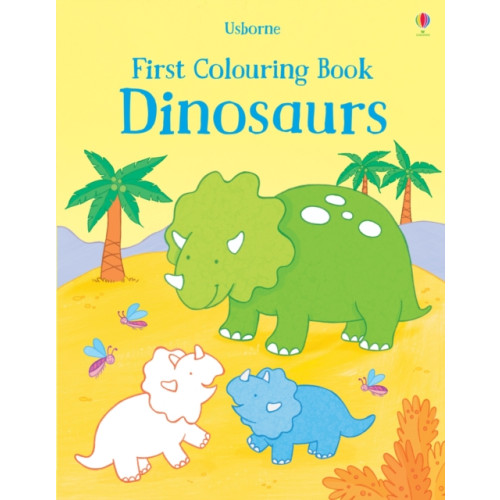 Usborne Publishing Ltd First Colouring Book Dinosaurs (häftad, eng)