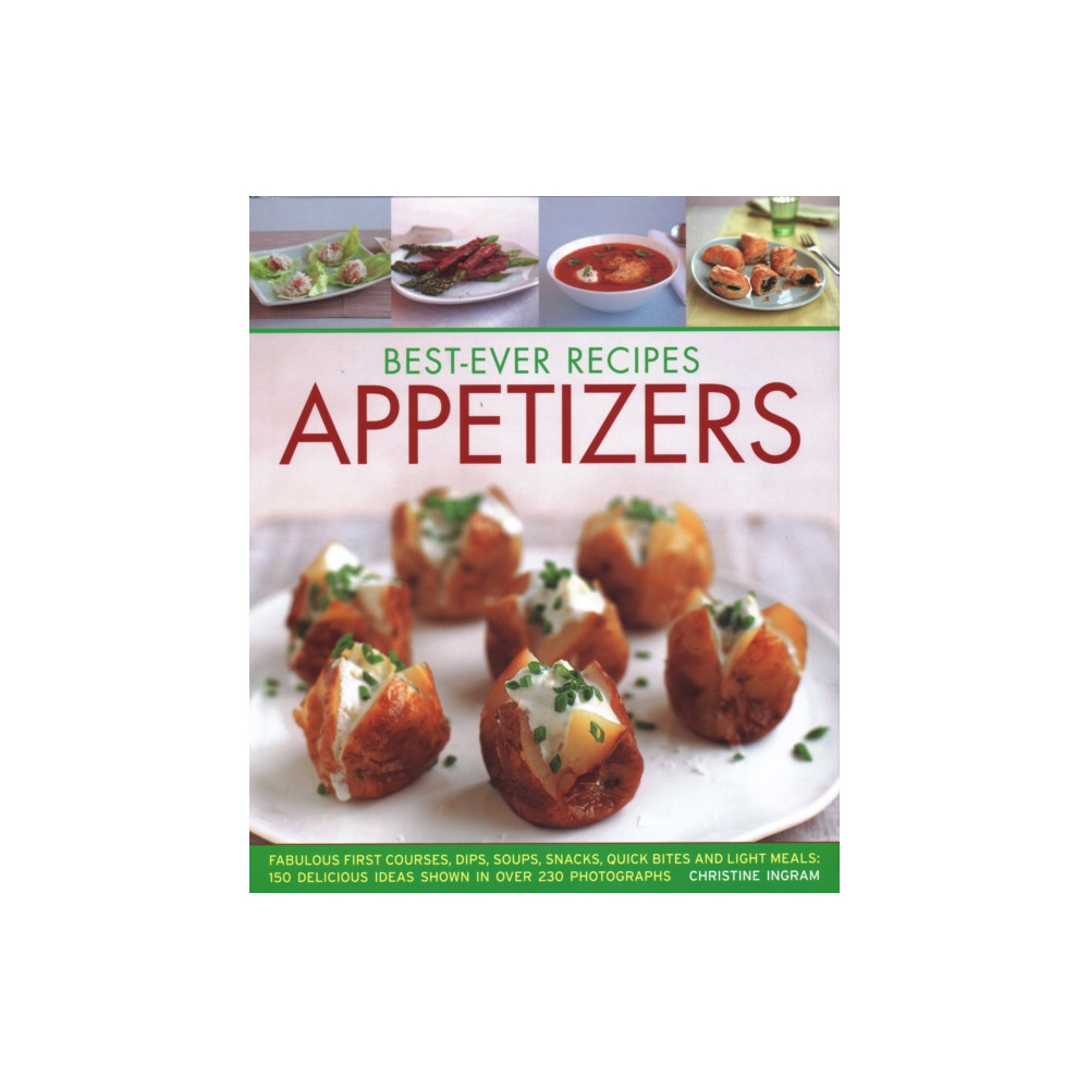 Produktbild för Best-Ever Recipes Appetizers (inbunden, eng)