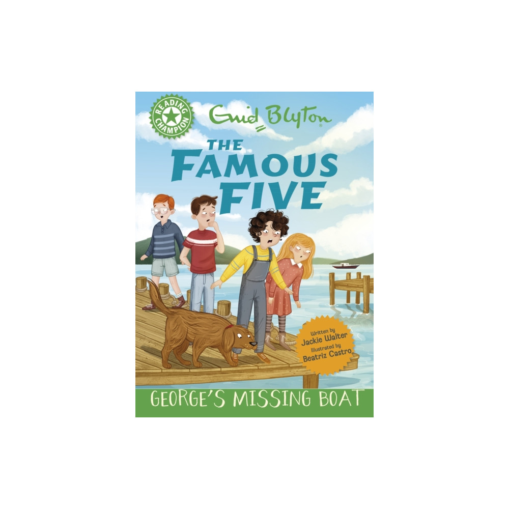 Produktbild för Reading Champion: The Famous Five: George's Missing Boat (inbunden, eng)