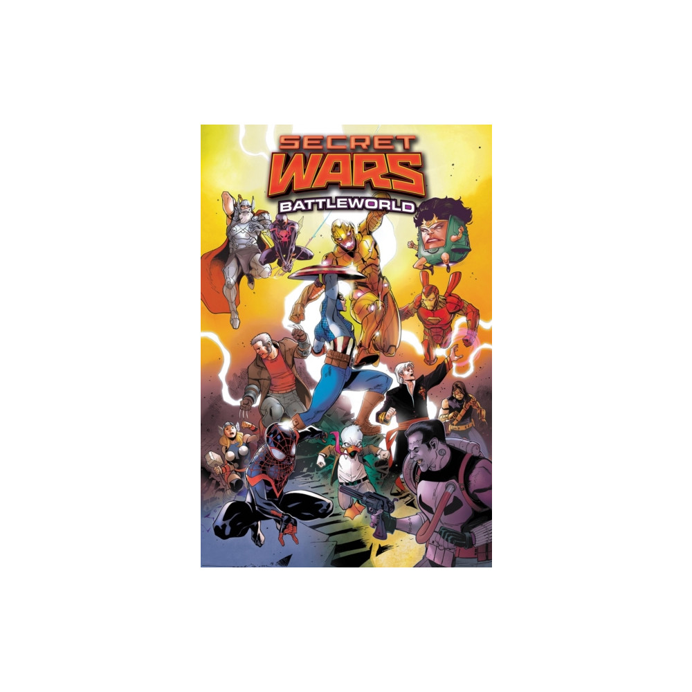 Produktbild för Secret Wars: Battleworld Omnibus Vol. 3 (inbunden, eng)
