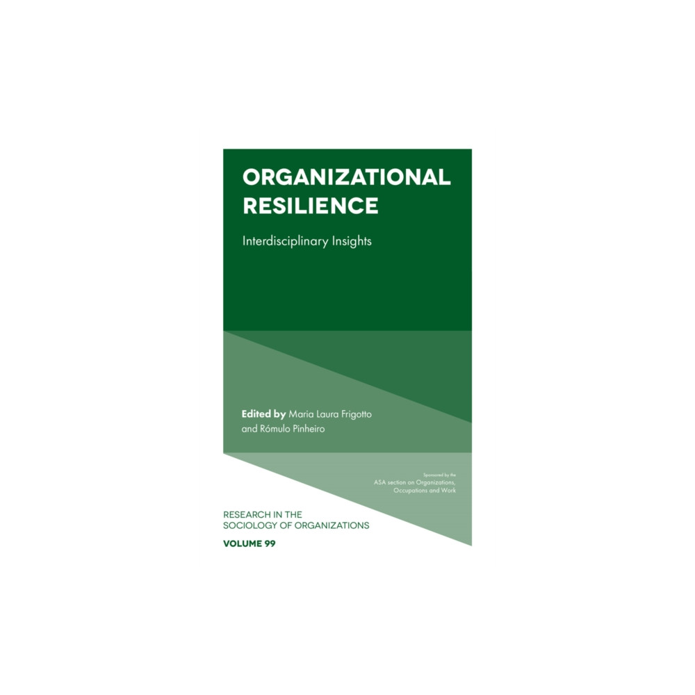 Produktbild för Organizational Resilience (inbunden, eng)