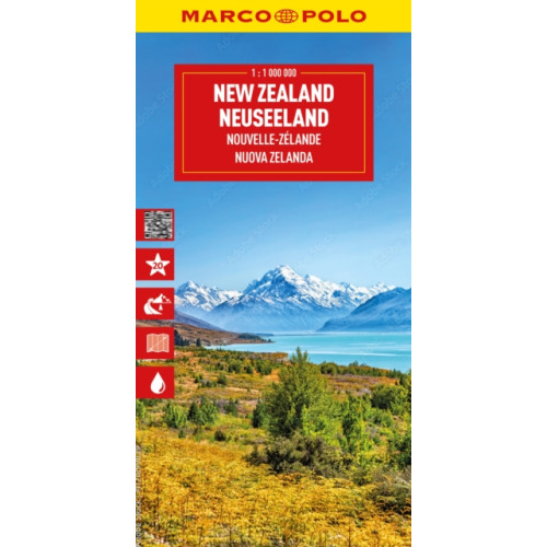 MAIRDUMONT GmbH & Co. KG New Zealand Marco Polo Map