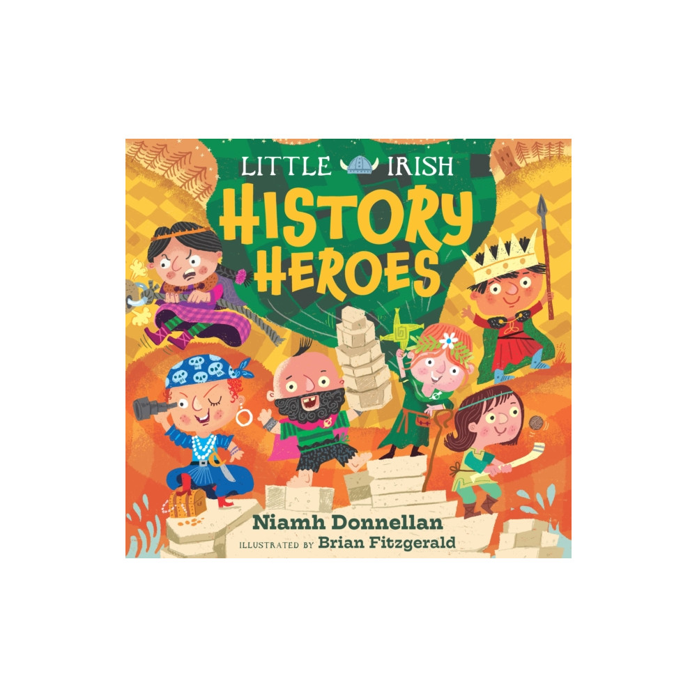 Produktbild för Little Irish History Heroes (inbunden, eng)