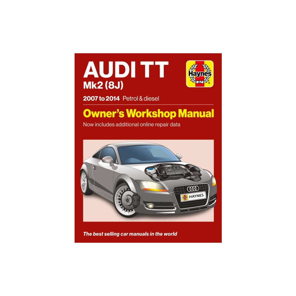 Produktbild för Audi TT Mk2 (8J) 2007 to 2014 Petrol & Diesel (häftad, eng)