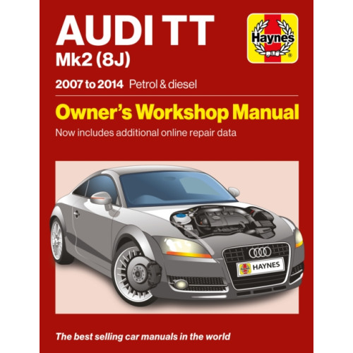 Haynes Publishing Group Audi TT Mk2 (8J) 2007 to 2014 Petrol & Diesel (häftad, eng)