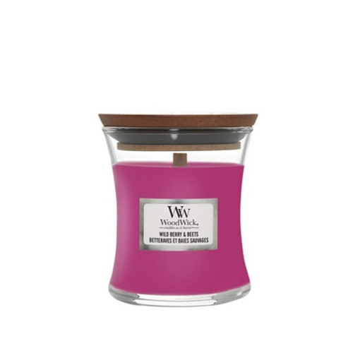 WoodWick WoodWick Wild Berry & Beets scented candle with wooden wick 85 g