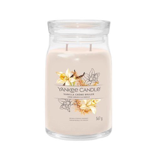 Yankee Candle Yankee Candle Vanilla Creme Brulee signature svíčka velká 567 g