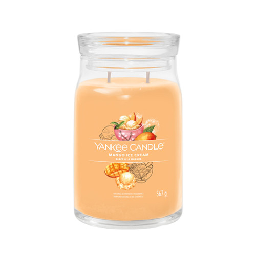 Yankee Candle Yankee Candle Signature Mango Ice Cream vonná svíčka 567 g