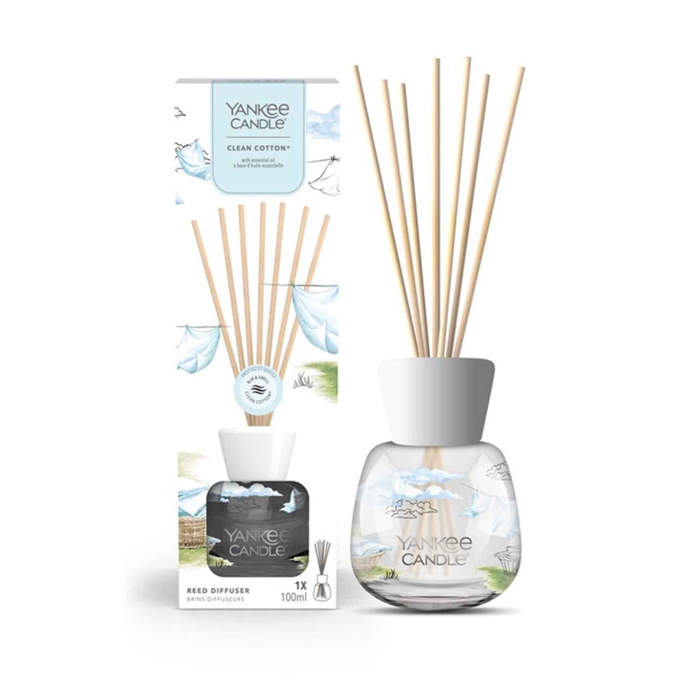Produktbild för Yankee Candle Reed Clean Cotton Diffuser 100ml