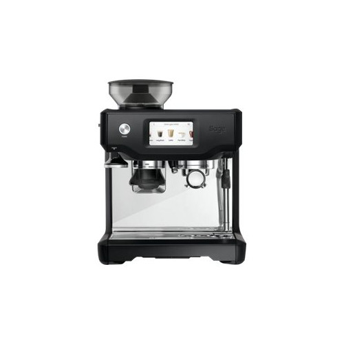 Sage Sage SES880BTR4EEU1 the Barista Touch - automatisk kaffekokare med mjölkskummare - svart tryffel