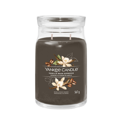 Yankee Candle Yankee Candle Signature Vanilla Bean Espresso vonná svíčka 567 g