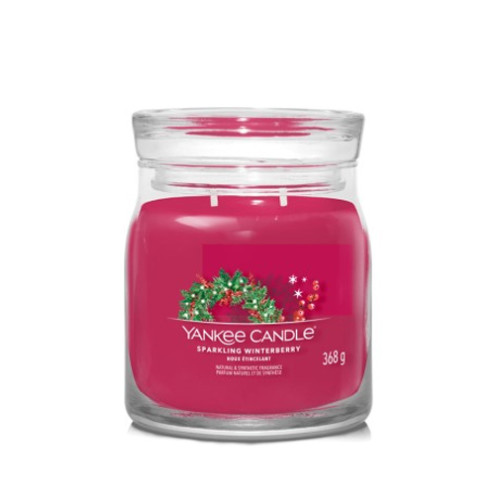 Yankee Candle Yankee Candle Sparkling Winterberry signature svíčka střední 368 g