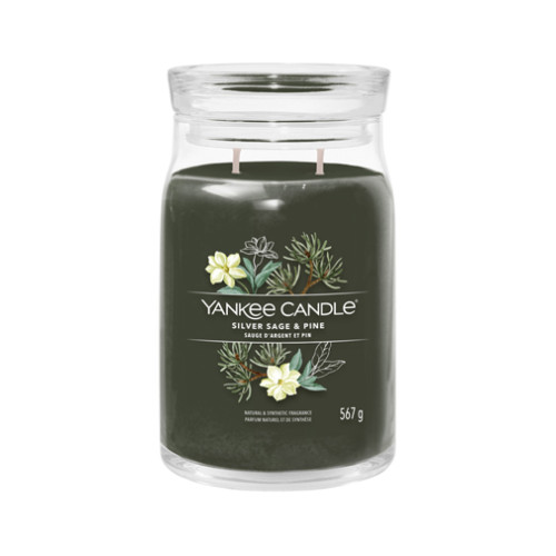 Yankee Candle Yankee Candle Silver Sage & Pine signature svíčka velká 567 g